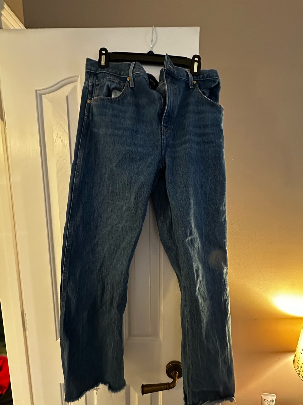 Women's Blue Denim Jeans KHAITE!